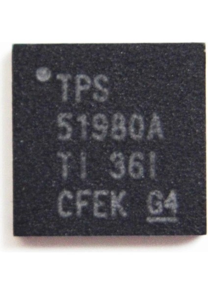 TPS51980A U7501 MACBOOK Entegre
