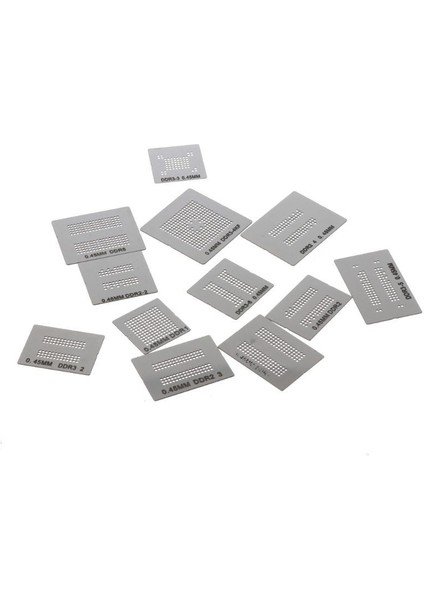 Ddr1 Ddr2 Ddr3 Ddr4 Ddr5 Ddr6 Ddr7 Ram Stencıl Kalıp 14 Çeşit