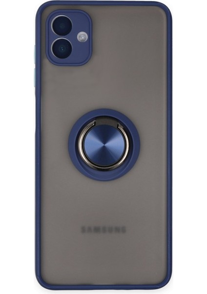 Samsung Galaxy A04 Kılıf Silikon Montreal Yüzüklü Standlı modelleri