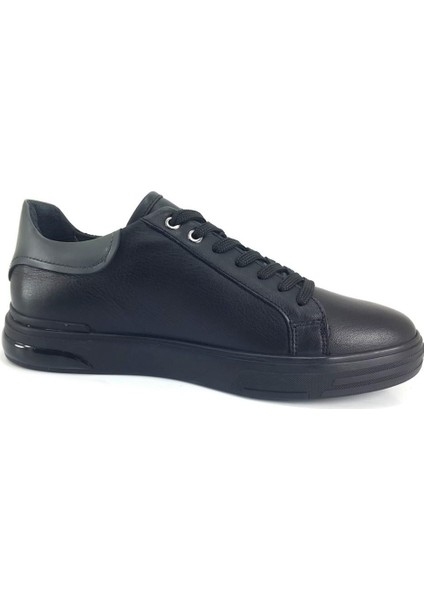 16238 Düz Taban Deri Erkek Sneakers Ayakkabı