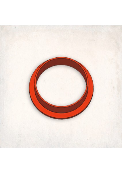 Yuvarlak Kurabiye Kalıbı Şekillendirici Kopat 2-8 cm Arası