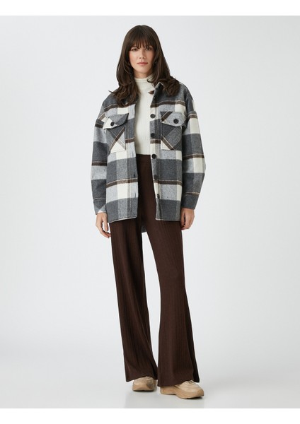 Şahika Ercümen XKoton - Bol Paça Beli Lastikli Rahat Pantolon fiyatları