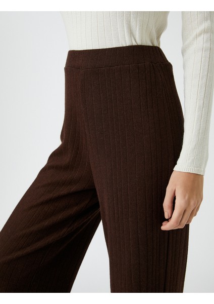 Şahika Ercümen XKoton - Bol Paça Beli Lastikli Rahat Pantolon indirimleri