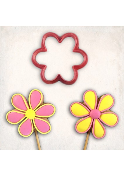 Çiçek-7 Kurabiye Kalıbı Şekillendirici Kopat 8cm