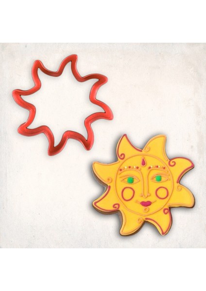 Güneş Kurabiye Kalıbı Şekillendirici Kopat