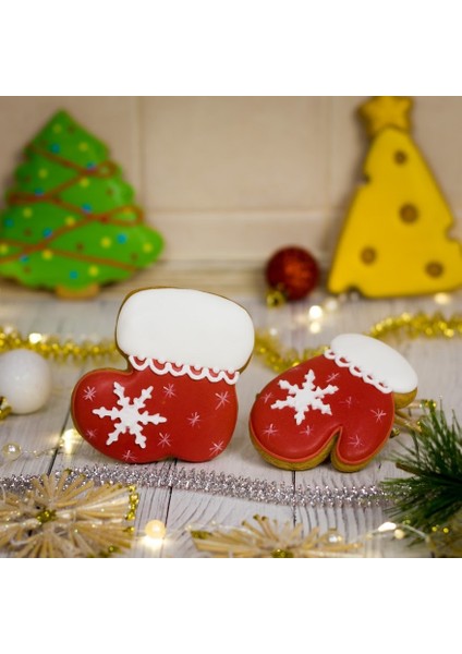 Eldiven Noel Kurabiye Kalıbı Şekillendirici Kopat fiyatları