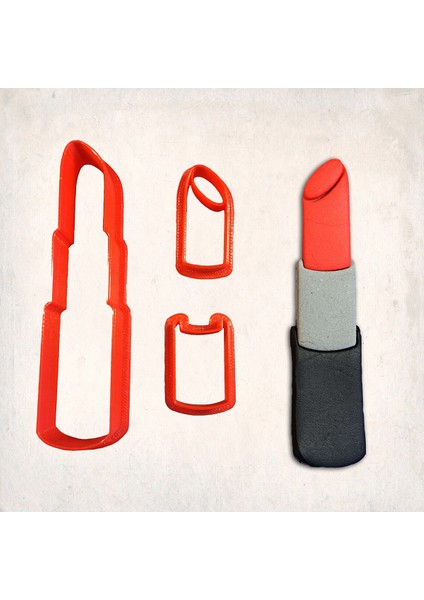 Ruj Detay Kurabiye Kalıp Seti 4’lü