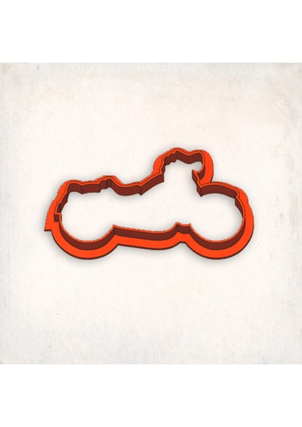 Motosiklet Kurabiye Kalıbı Şekillendirici Kopat