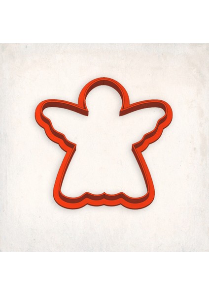 Melek Kanatlı Kurabiye Kalıbı Şekillendirici Kopat