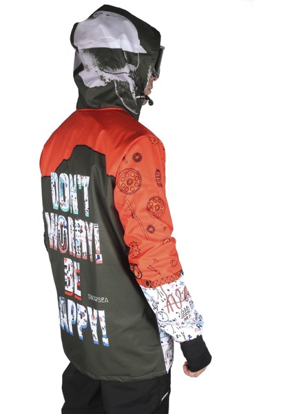 Peace Erkek Kar Montu, Snowsea SS7954 Snowboard ve Kayak Montu modelleri