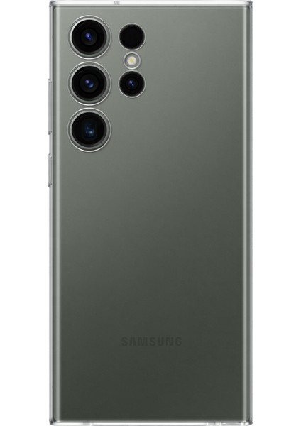Galaxy S23 Ultra Silikon Kılıf - Şeffaf