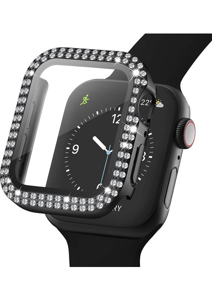 Apple Watch Uyumlu 7/8/9 Serisi ( 45MM ) 360 Tam Koruma Silikon Kılıf
