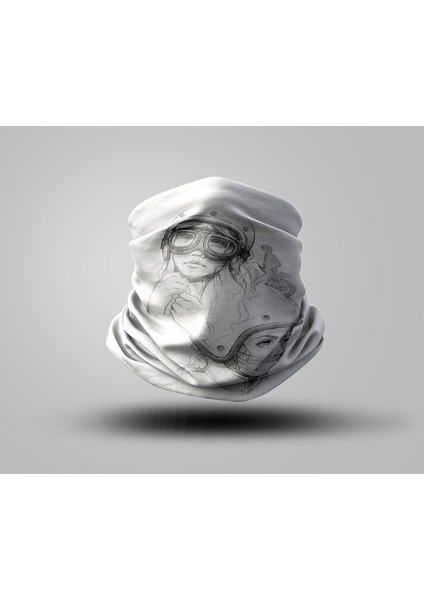 Motorcu Buff Maske Boyunluk Outdoor Boyunluk Unisex Bandana 5'li Paket