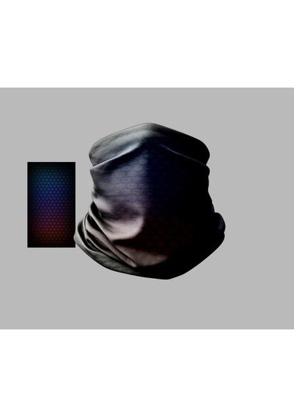 Datwork Tasarımlı Motorcu Buff Maske Outdoor Boyunluk Unisex Bandana