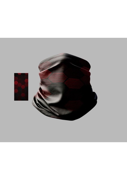 Datwork Tasarımlı Motorcu Buff Maske Outdoor Boyunluk Unisex Bandana