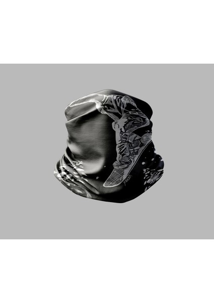 Kayak & Dağ Tasarımlı Motorcu Buff Maske Outdoor Boyunluk Unisex Bandana