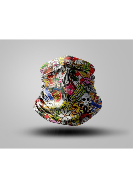 Motorcu Buff Maske Outdoor Boyunluk Unisex Bandana