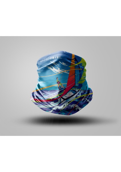 Motorcu Buff Maske Boyunluk Outdoor Boyunluk Unisex Bandana 5'li Paket