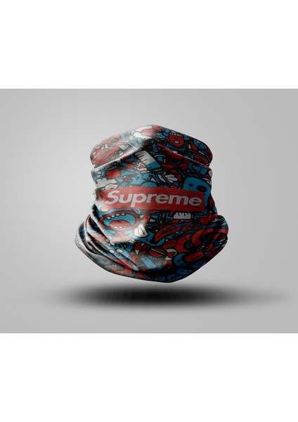 Motorcu Buff Maske Boyunluk Outdoor Boyunluk Unisex Bandana 5'li Paket