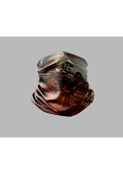 Motorcu Buff Maske Boyunluk Outdoor Boyunluk Unisex Bandana 5'li Paket