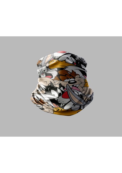 Karışık Çok Desenli Tasarımlı Motorcu Buff Maske Outdoor Boyunluk Unisex Bandana