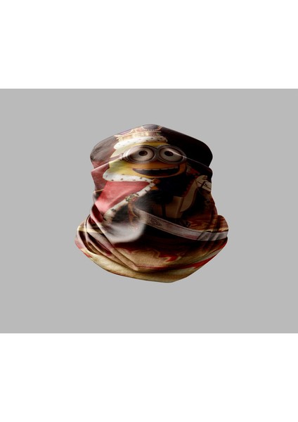 Minyonlar Tasarımlı Motorcu Buff Maske Outdoor Boyunluk Unisex Bandana