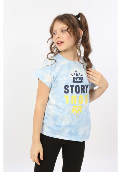 Toontoy Kız Çocuk Story Soul Baskılı Tişört fırsatları