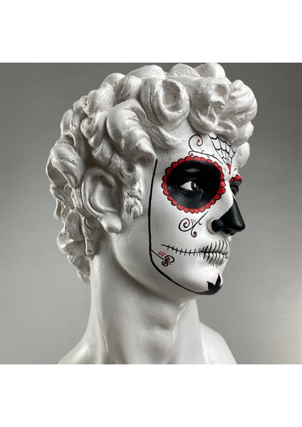 David 'day Of The Dead' Dekoratif Heykel, Pop Art Roma Yunan Heykelleri