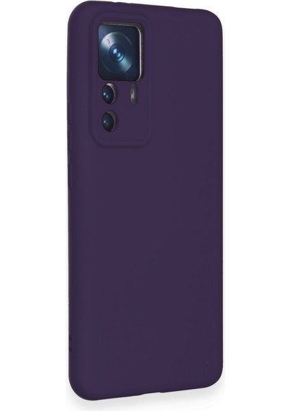 Xiaomi 12T Kılıf Lansman Silikon Içi Kadife + Ekran Koruyucu