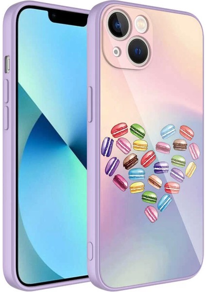 Apple iPhone 13 Kılıf Kamera Korumalı Desenli Sert Silikon Epoksi Kapak No1 Telefon Kılıfı