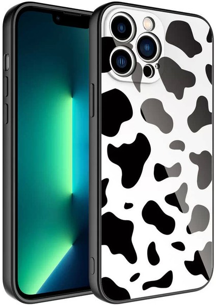 Apple iPhone 11 Pro Max Kılıf Kamera Korumalı Desenli Sert Silikon Epoksi Kapak No7 Telefon Kılıfı
