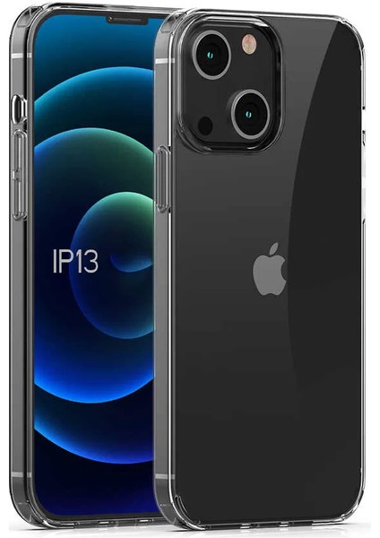 Apple iPhone 13 Kılıf Coss Kapak Renksiz Telefon Kılıfı