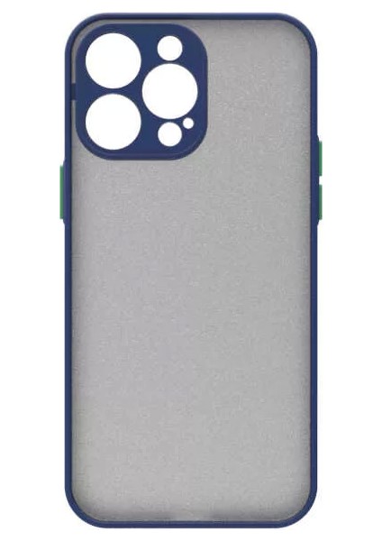 Apple iPhone 14 Pro Kılıf Hux Kapak Lacivert Telefon Kılıfı