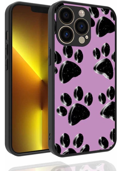Apple iPhone 13 Pro Max Kılıf Desenli Kamera Korumalı Parlak Nora Kapak No3 Telefon Kılıfı