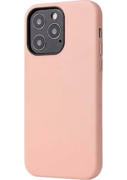 Apple iPhone 13 Pro Max Kılıf Eyzi Kapak Pembe Telefon Kılıfı