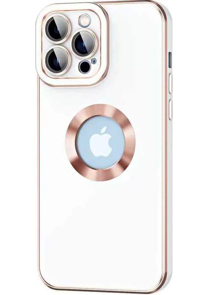 Apple iPhone 14 Pro Max Kılıf Kongo Kapak Beyaz Telefon Kılıfı