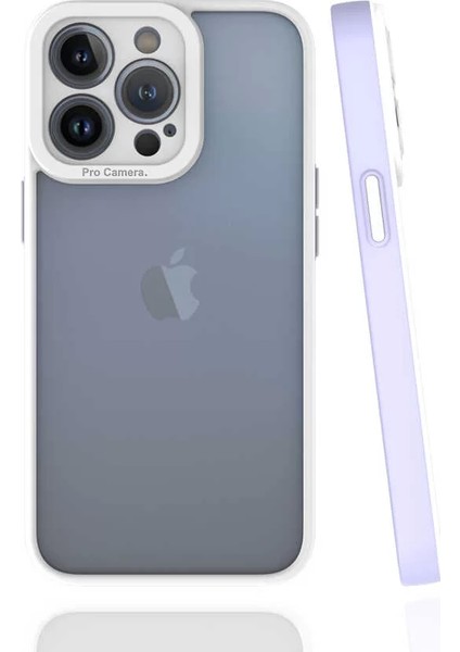 Apple iPhone 13 Pro Kılıf Mima Kapak Lila Telefon Kılıfı