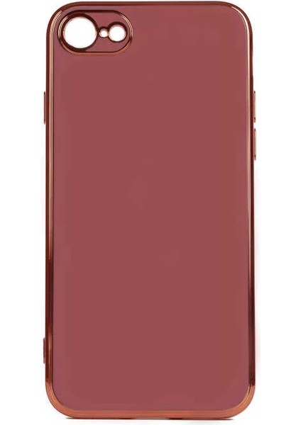 Apple iPhone 7 Kılıf Bark Kapak Kahverengi Telefon Kılıfı