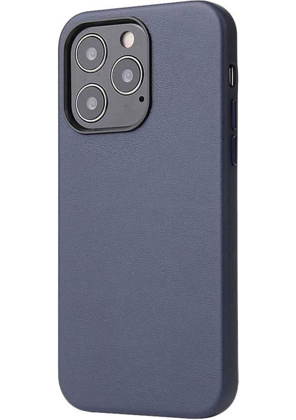Apple iPhone 13 Pro Max Kılıf Eyzi Kapak Lacivert Telefon Kılıfı