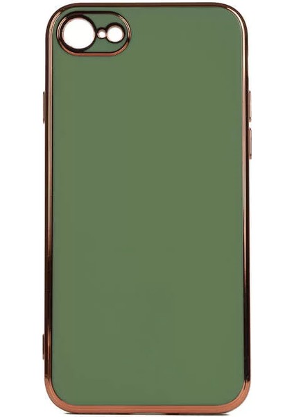 Apple iPhone 7 Kılıf Bark Kapak Yeşil Telefon Kılıfı