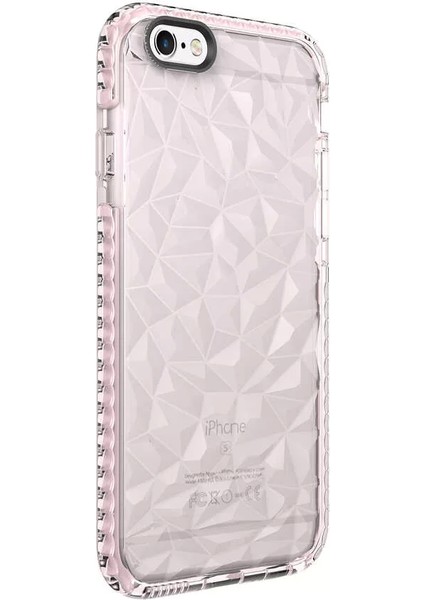 Apple iPhone 6 Kılıf Buzz Kapak Pembe Telefon Kılıfı
