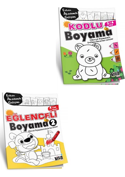 Noktaları Birleştir Boyama, Kodlu Boyama Okul Öncesi Etkinlik Kitap Boyama Seti fiyatları