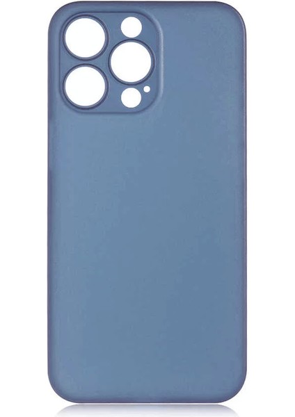 Apple iPhone 13 Pro Kılıf 1.kalite Pp Kapak Mavi Telefon Kılıfı