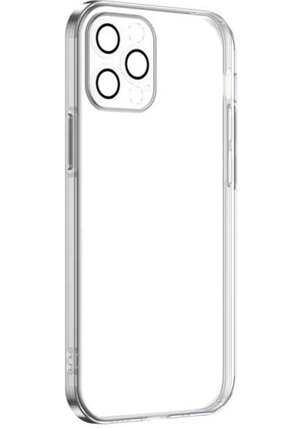 Apple iPhone 13 Pro Max Kılıf Krep Kapak Renksiz Telefon Kılıfı