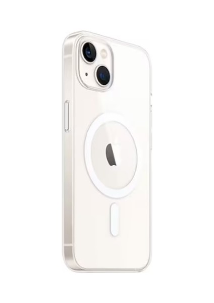 iPhone 14 Magsafe Kablosuz Şarj Uyumlu Şeffaf Kılıf