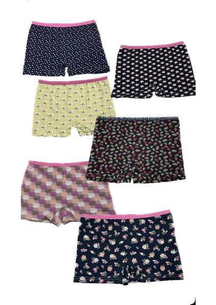 Kız Çocuk 5'Li Boxer fiyatları