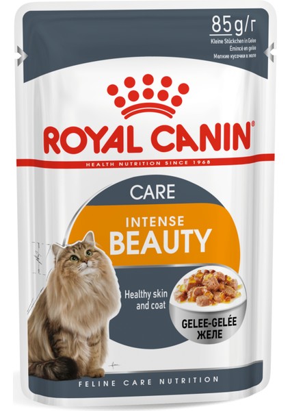 Intense Beauty Jelly Adult 85 gr x 6 Adet Yaş Kedi Maması Pouch fiyatları