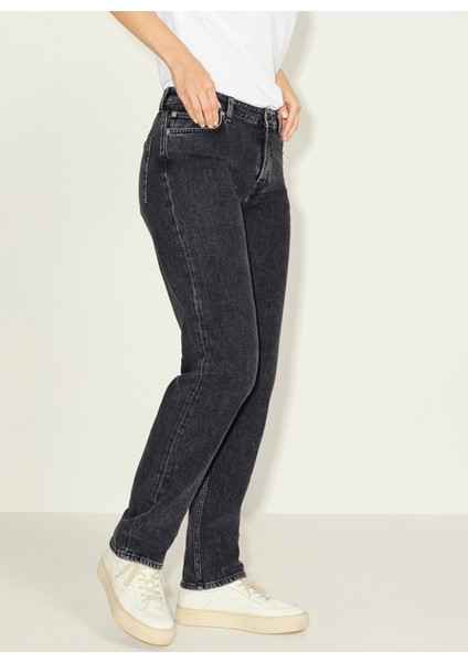 Jjxx Yüksek Bel Bol Paça Straight Kadın Denim Pantolon 12229026 modelleri