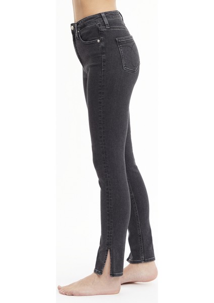 Yüksek Bel Normal Siyah Kadın Pantolon J20J2202101BY modelleri