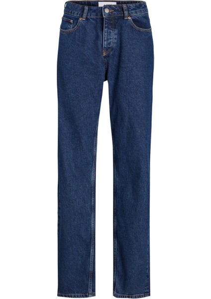 Yüksek Bel Mom Fit Lacivert Kadın Pantolon 12203720 modelleri